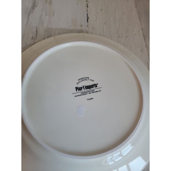 Pier 1 Imports butterfly postcard plate home decor - Picture 6 of 6